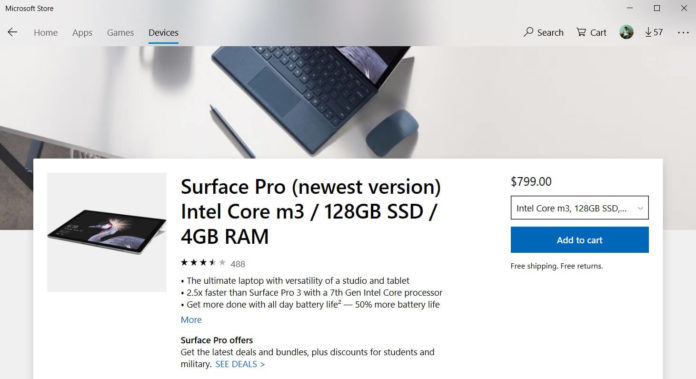Microsoft Store for Windows 10 迎来“购物车”