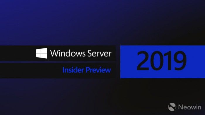 Windows Server 2019 Build 17744预览版更新