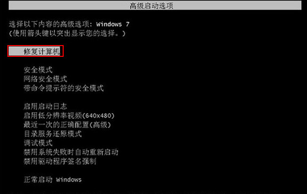 win7系统无法进入系统解决教程