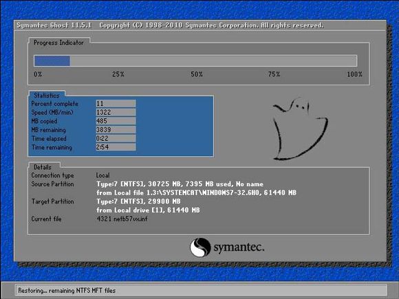 电脑一键重装win7系统步骤教程