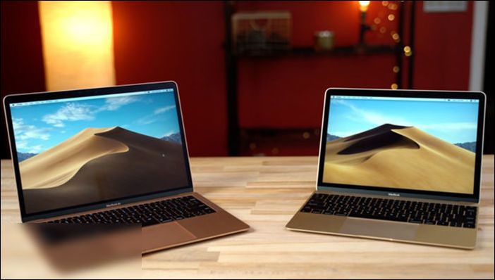 2018 款 13 英寸 MBA 对比 12 英寸 MacBook