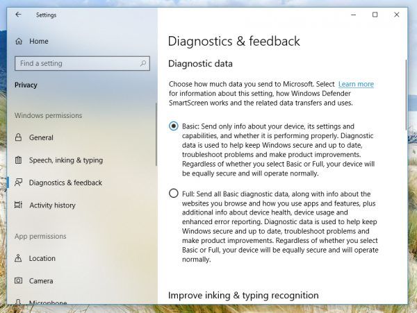 微软改进Windows 10隐私仪表板，却让人感到更加困惑